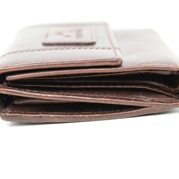 Mancini Women's RFID Secure Small Clutch Wallet Cognac 8700294-Cognac - Picture 2 of 8